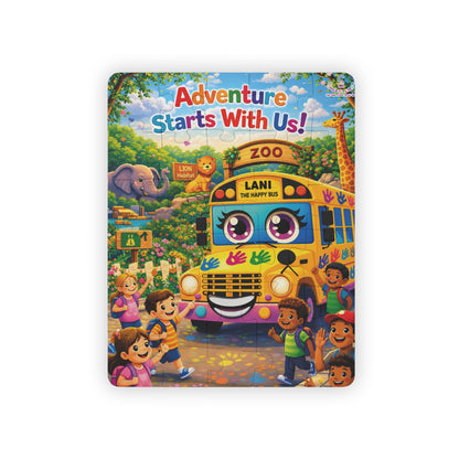 Lani™ Kids' Puzzle, 30-Piece – "Adventure Starts With Us!" Graphic