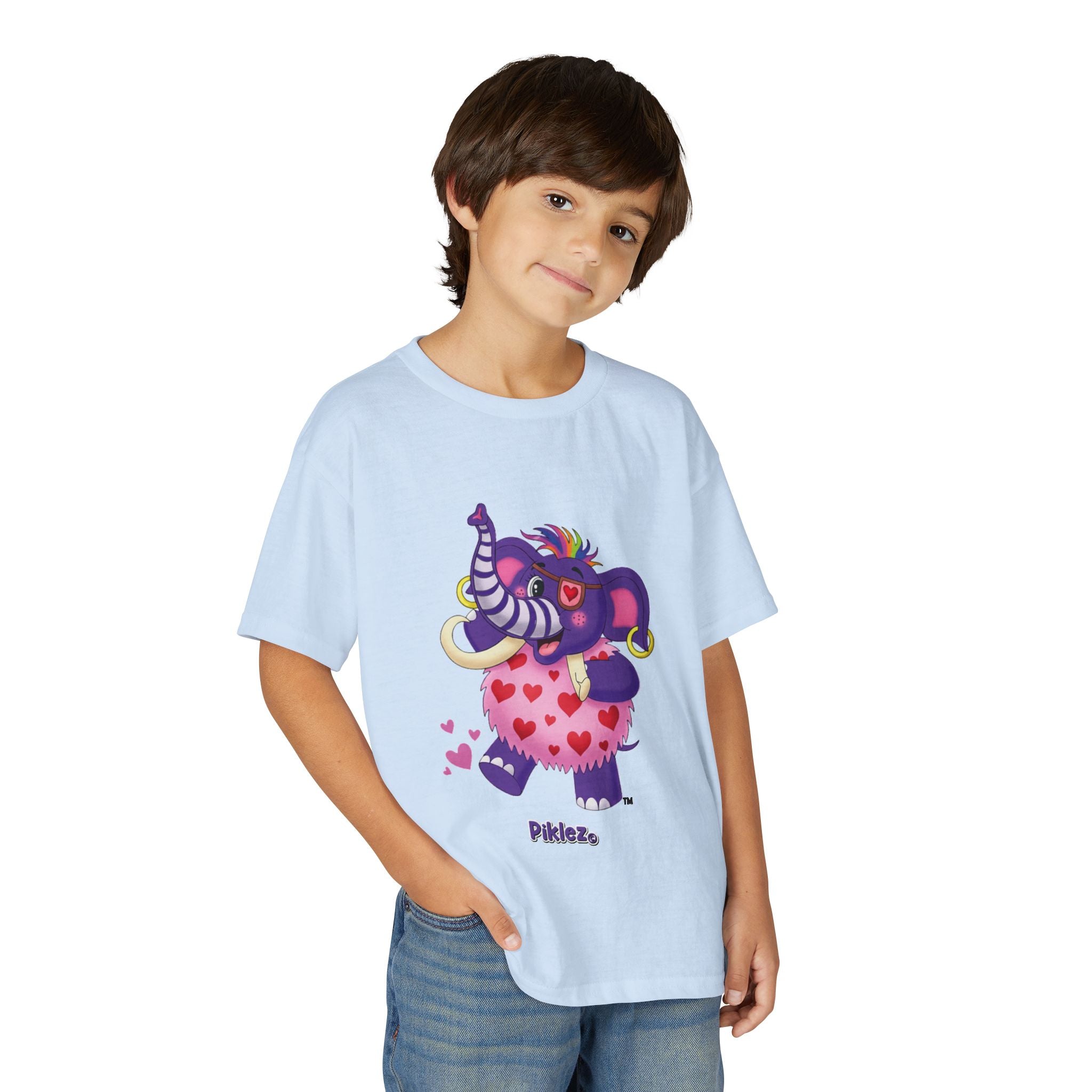 Piklez™ Youth DryBlend® T-Shirt – "Full of Love!" Graphic Shirt | Smile Universe Collection