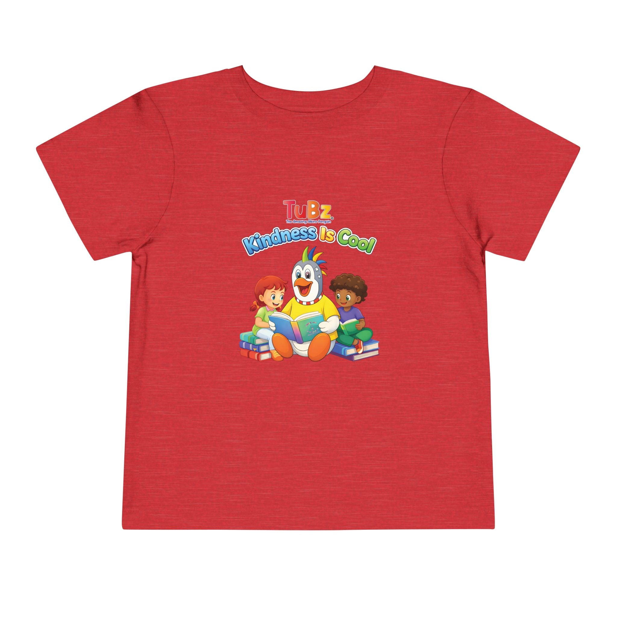 TuBz™ "Kindness Is Cool" Kids T-Shirt - Positive Message Graphic Tee | Smile Universe TuBz4Kidz