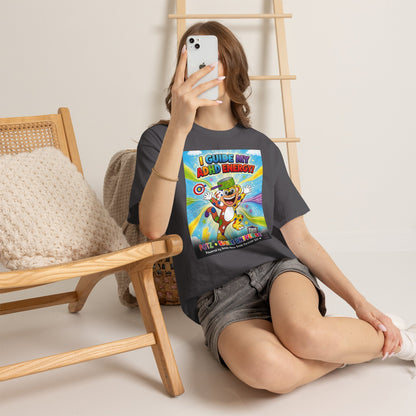 Potz™ Unisex Heavy Cotton™ Tee – "I Guide My ADHD Energy!" Graphic Tee | Smile Universe Collection