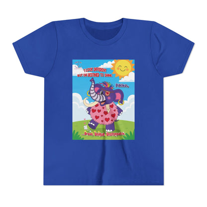 Piklez™ Kids T-Shirt Youth Tee – “Destined to Shine” Graphic Tee | Smile Universe Collection