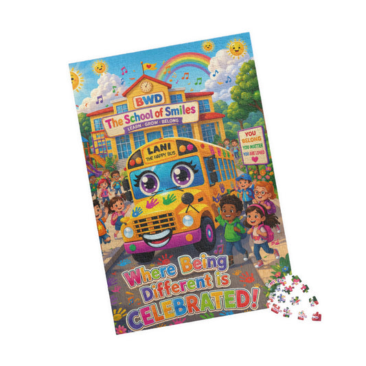 Lani™ Puzzle (110, 252, 520 & 1014-piece) – "Where Being Different is CELEBRATED!" Graphic