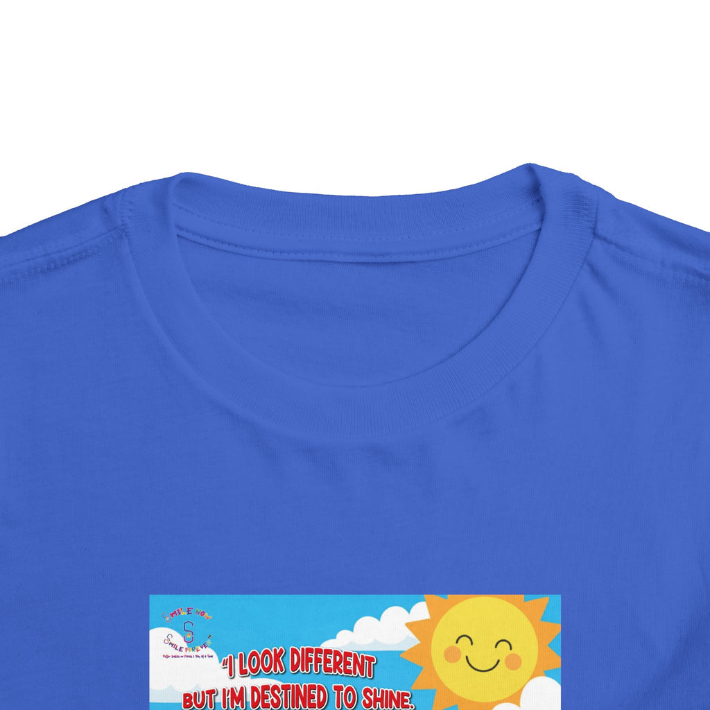 Piklez™ Toddler Tee – “Destined to Shine” Graphic Shirt | Smile Universe Collection