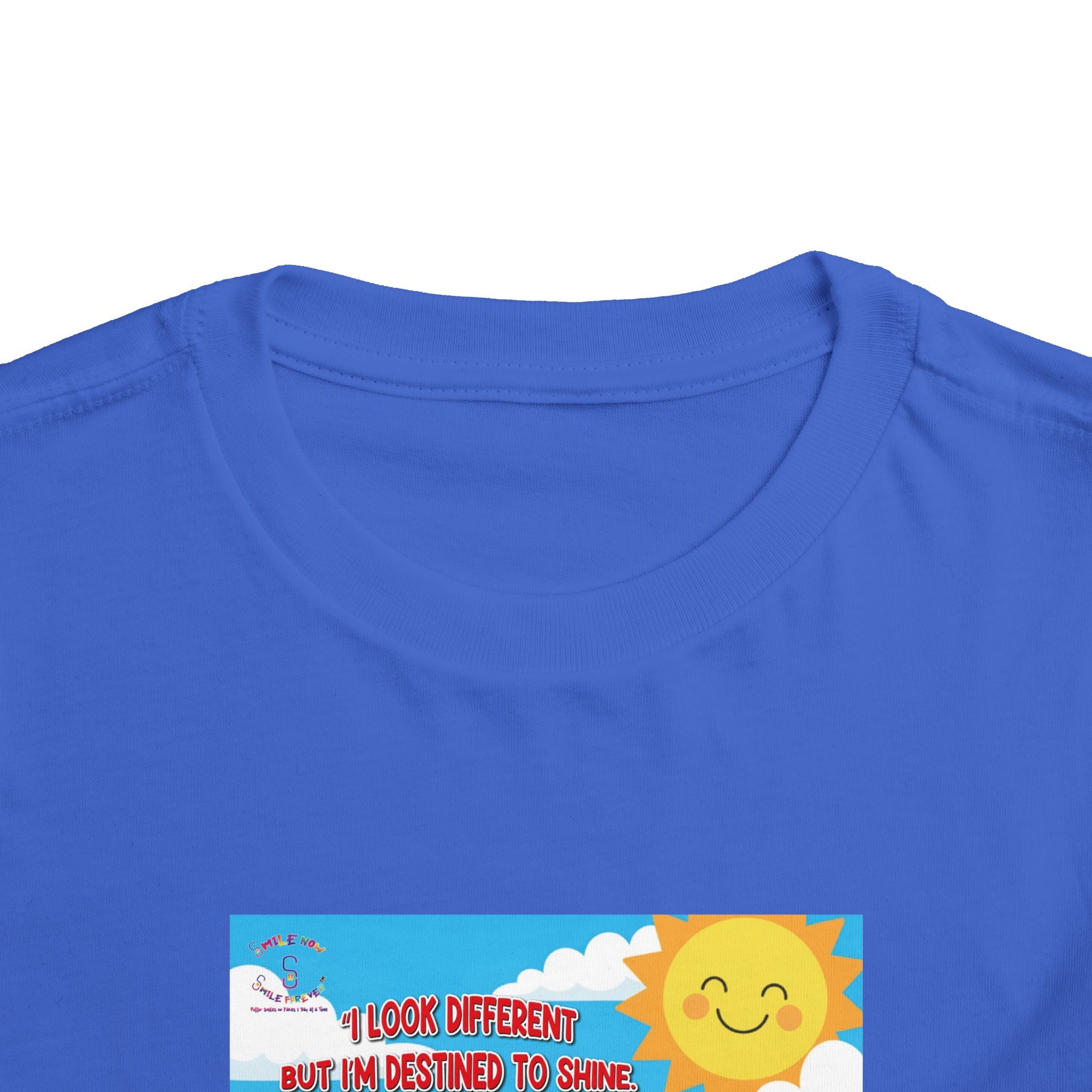 Piklez™ Toddler Tee – “Destined to Shine” Graphic Shirt | Smile Universe Collection