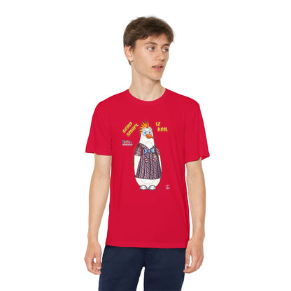 TuBz™ "Being Smart Iz Kool" Youth Competitor T- Shirt - Character Dress-Up Graphic Tee