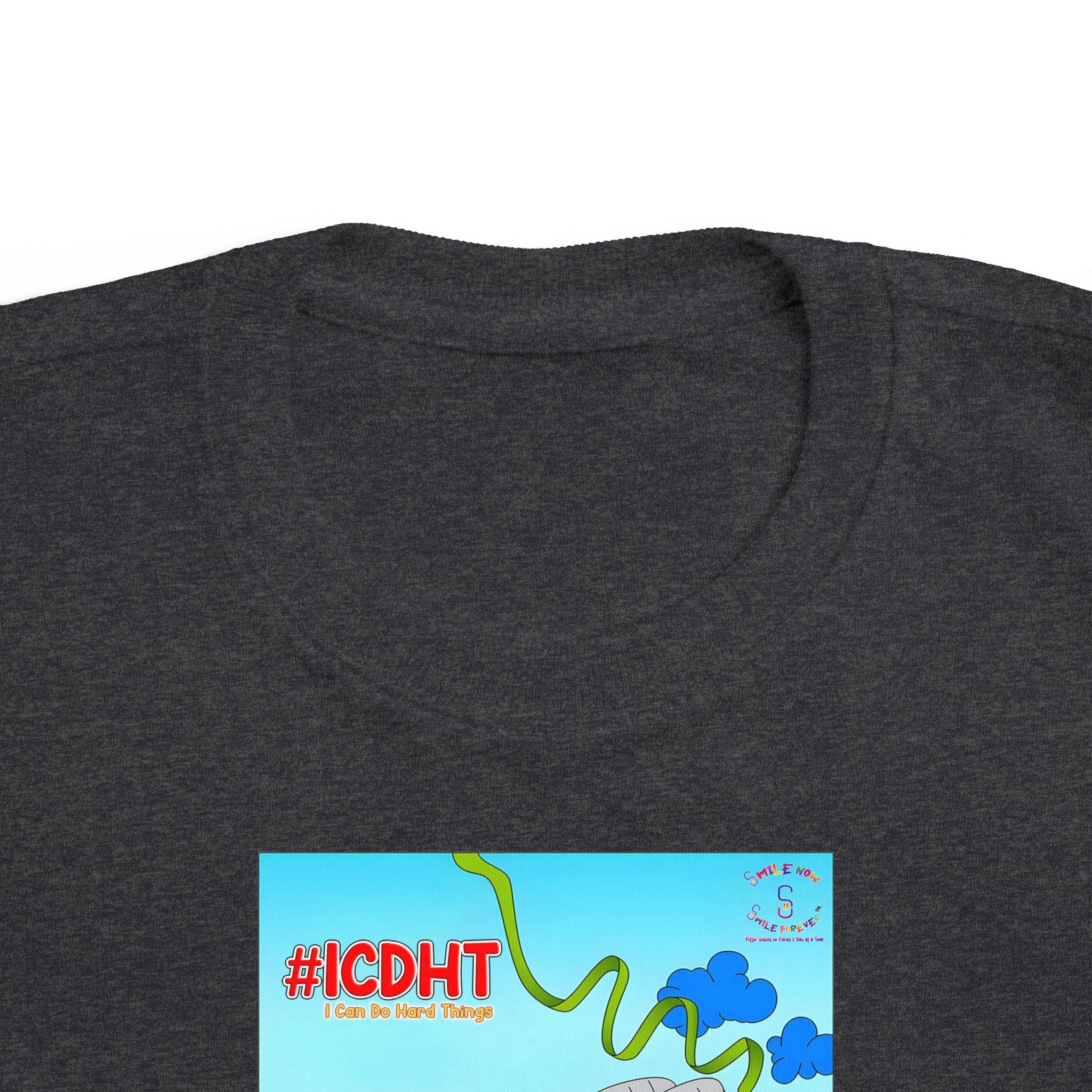 TuBz™ "I Can Do Hard Things" Toddler T-Shirt | Toddler's Fine Jersey Tee  - Positive Kids Graphic Tee