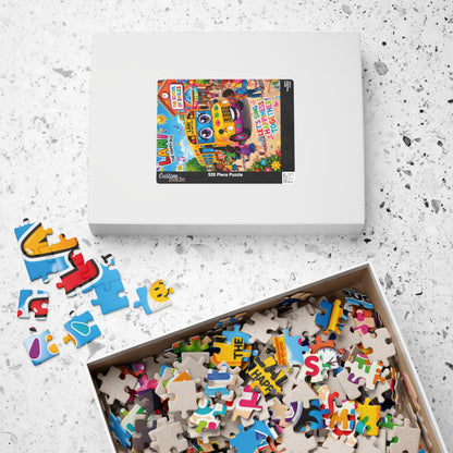 Lani™ Puzzle (110, 252, 520 & 1014-piece) – "Let's Sing Happiness Together!" Graphic