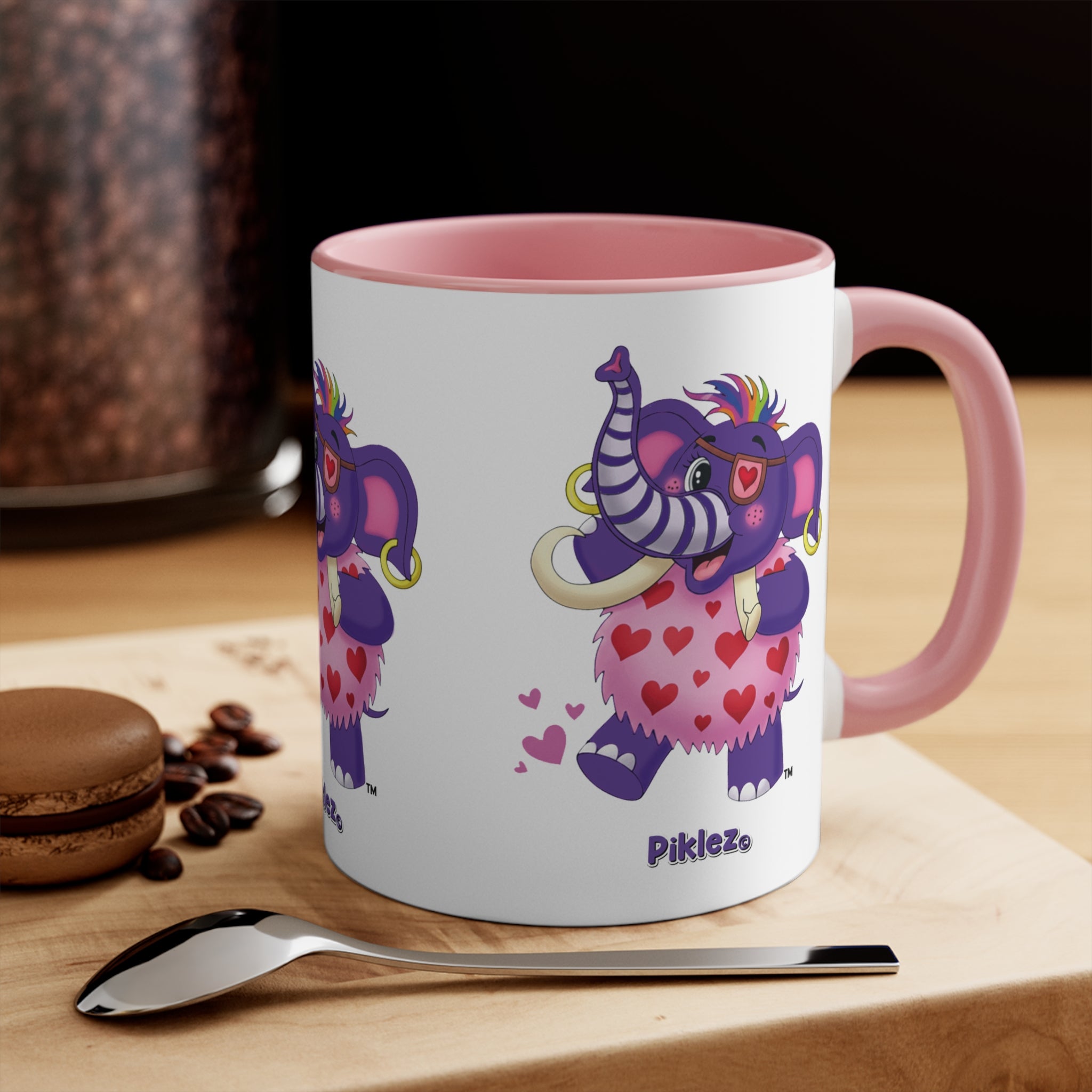 Piklez™ Accent Mug – "Full of Love!" Graphic | Smile Universe Collection