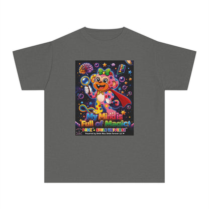Panz™ Youth Midweight Tee – "My Mind is Full of Magic" Graphic | Smile Universe Collection