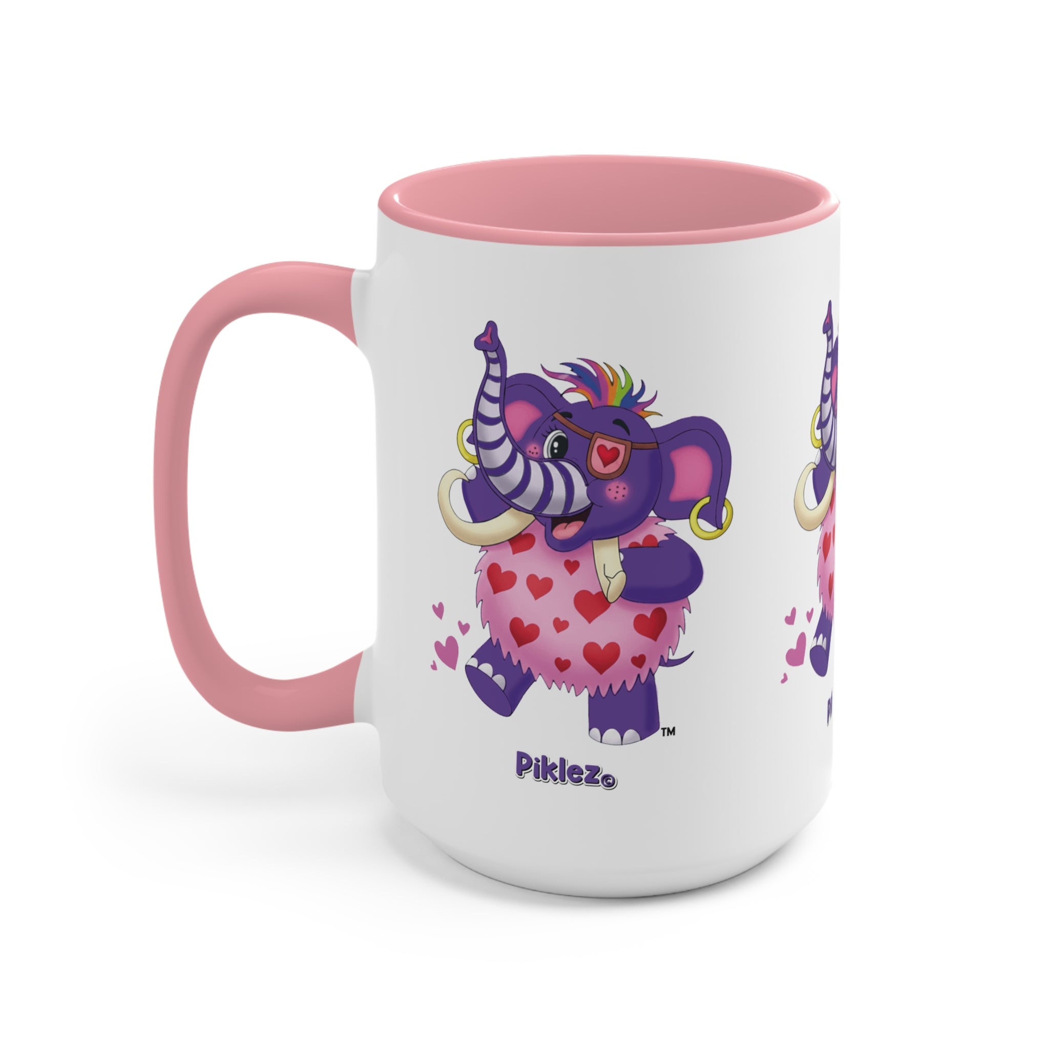 Piklez™ Accent Mug – "Full of Love!" Graphic | Smile Universe Collection