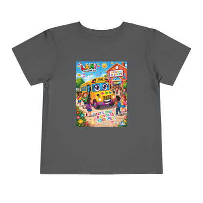 Lani™ Toddler Short Sleeve Tee – "Let's Sing Happiness Together!" Graphic
