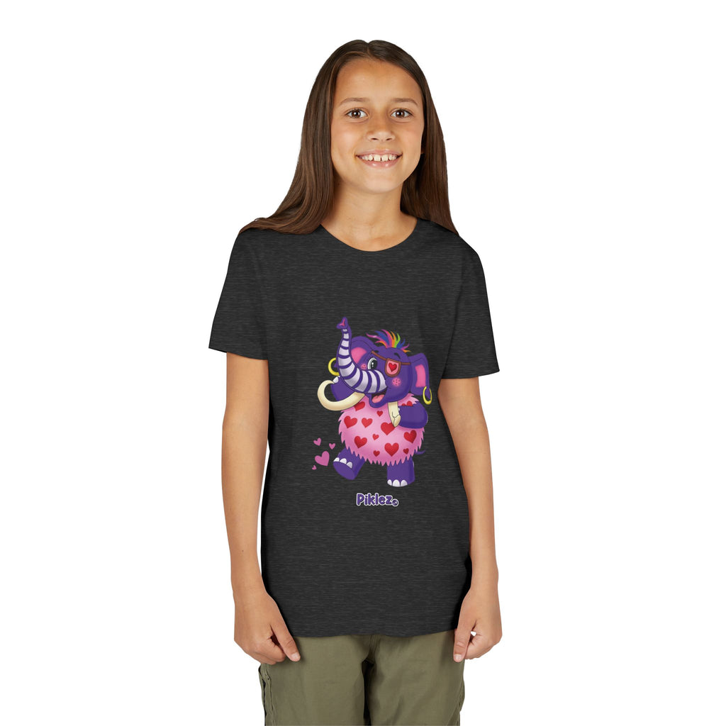 Piklez™ Youth Short Sleeve Tee – "Full of Love!" Graphic Shirt | Smile Universe Collection