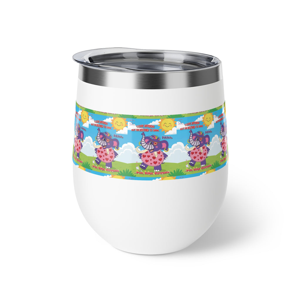 Piklez™ Copper Vacuum Insulated Cup – “Destined to Shine” Travel Mug | Smile Universe Collection