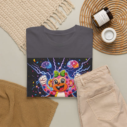 Panz™ Unisex Heavy Cotton™ Tee For Adult – "My Energy is Powerful" Graphic Tee | Smile Universe Collection