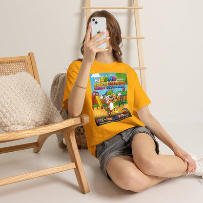 Potz™ Unisex Heavy Cotton™ Tee – "My ADHD Means Always Dreaming, Highly Determined" Graphic Tee | Smile Universe Collection