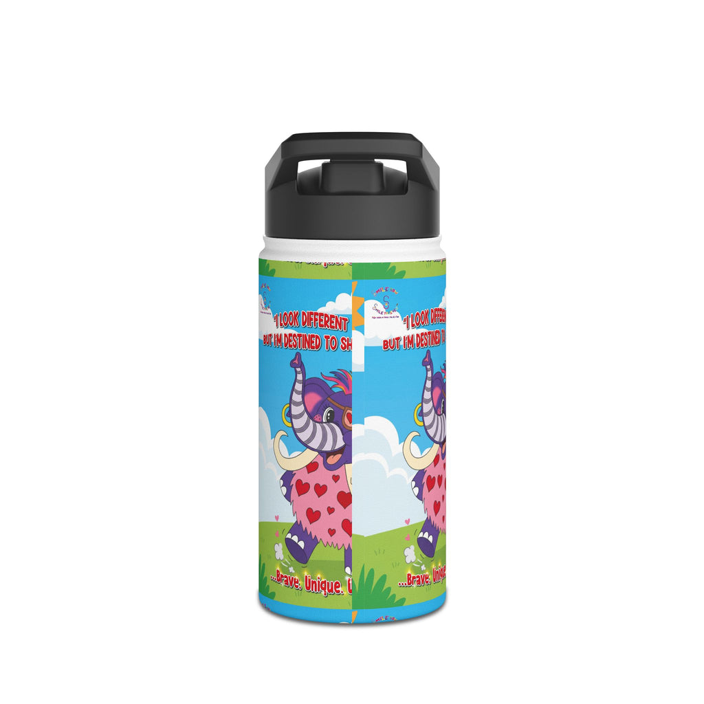 Piklez™ Stainless Steel Water Bottle with Standard Lid – “Destined to Shine” | Smile Universe Collection