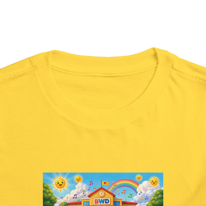 Lani™ Toddler Short Sleeve Tee – "Where Being Different is CELEBRATED!" Graphic Shirt