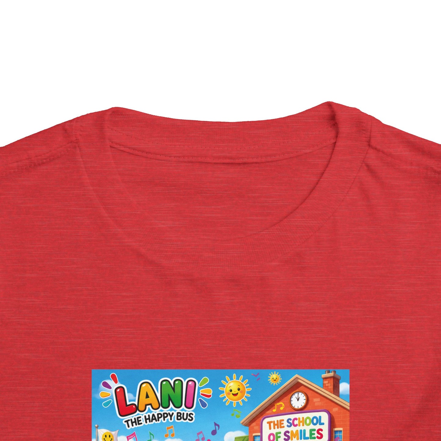 Lani™ Toddler Short Sleeve Tee – "Let's Sing Happiness Together!" Graphic