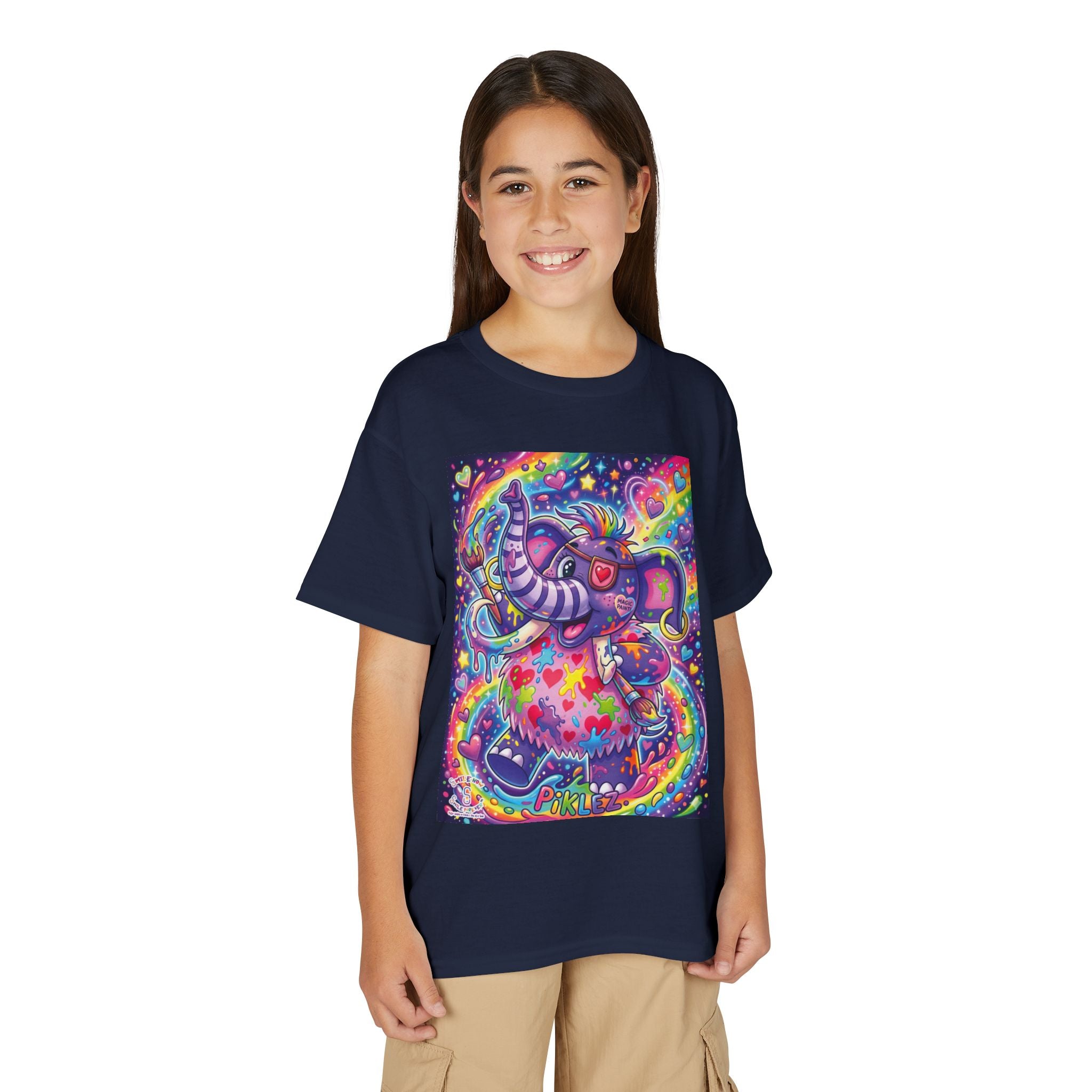 Piklez™ Youth DryBlend® T-Shirt – "Magic Paint!" Graphic Shirt | Smile Universe Collection