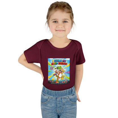Potz™ Infant Baby Rib Bodysuit – "I Guide My ADHD Energy!" Graphic Onesie | Smile Universe Collection