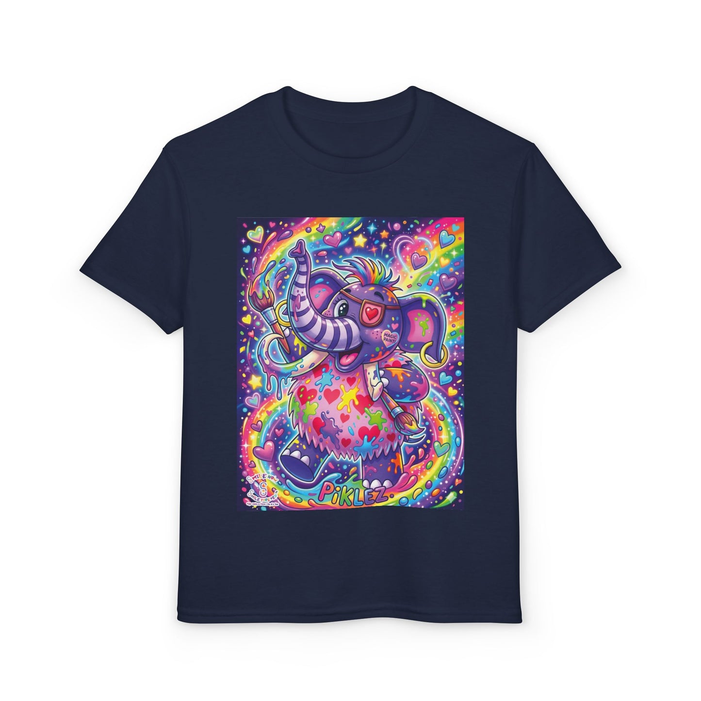 Piklez™ Youth DryBlend® T-Shirt – "Magic Paint!" Graphic Shirt | Smile Universe Collection
