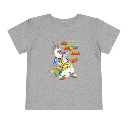 TuBz™ Rockstar Kids T-Shirt - "Who Hotter Than Me!" Graphic Tee | Smile Universe TuBz4Kidz Collection