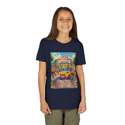 Lani™ Youth Short Sleeve Tee – "Where Being Different is CELEBRATED!" Graphic Shirt