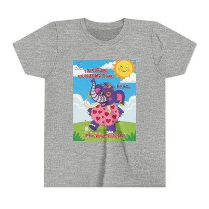 Piklez™ Kids T-Shirt Youth Tee – “Destined to Shine” Graphic Tee | Smile Universe Collection