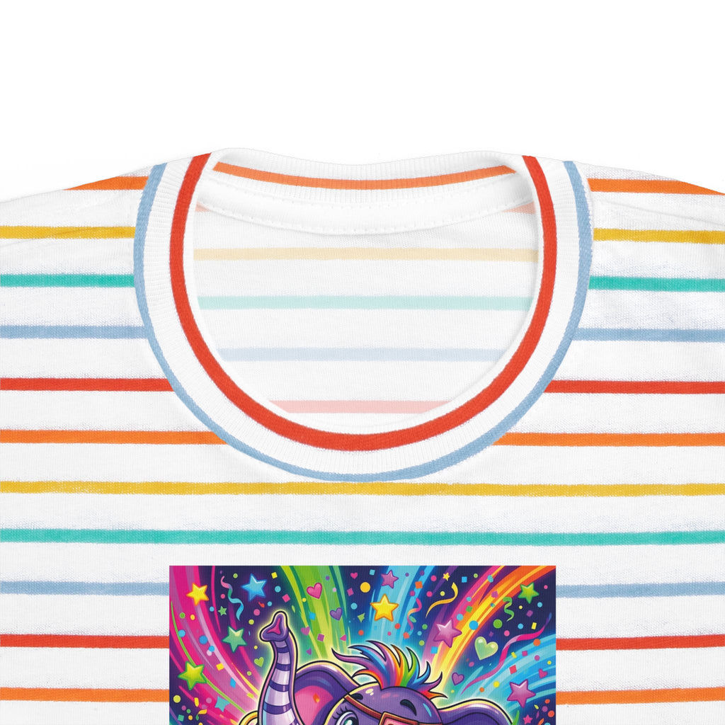 Piklez™ Toddler's Fine Jersey Tee – "Born to Celebrate!" Graphic Shirt | Smile Universe Collection