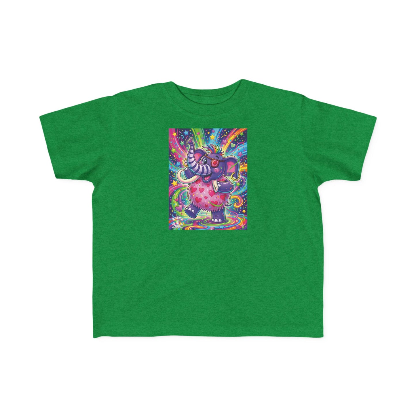 Piklez™ Toddler's Fine Jersey Tee – "Born to Celebrate!" Graphic Shirt | Smile Universe Collection