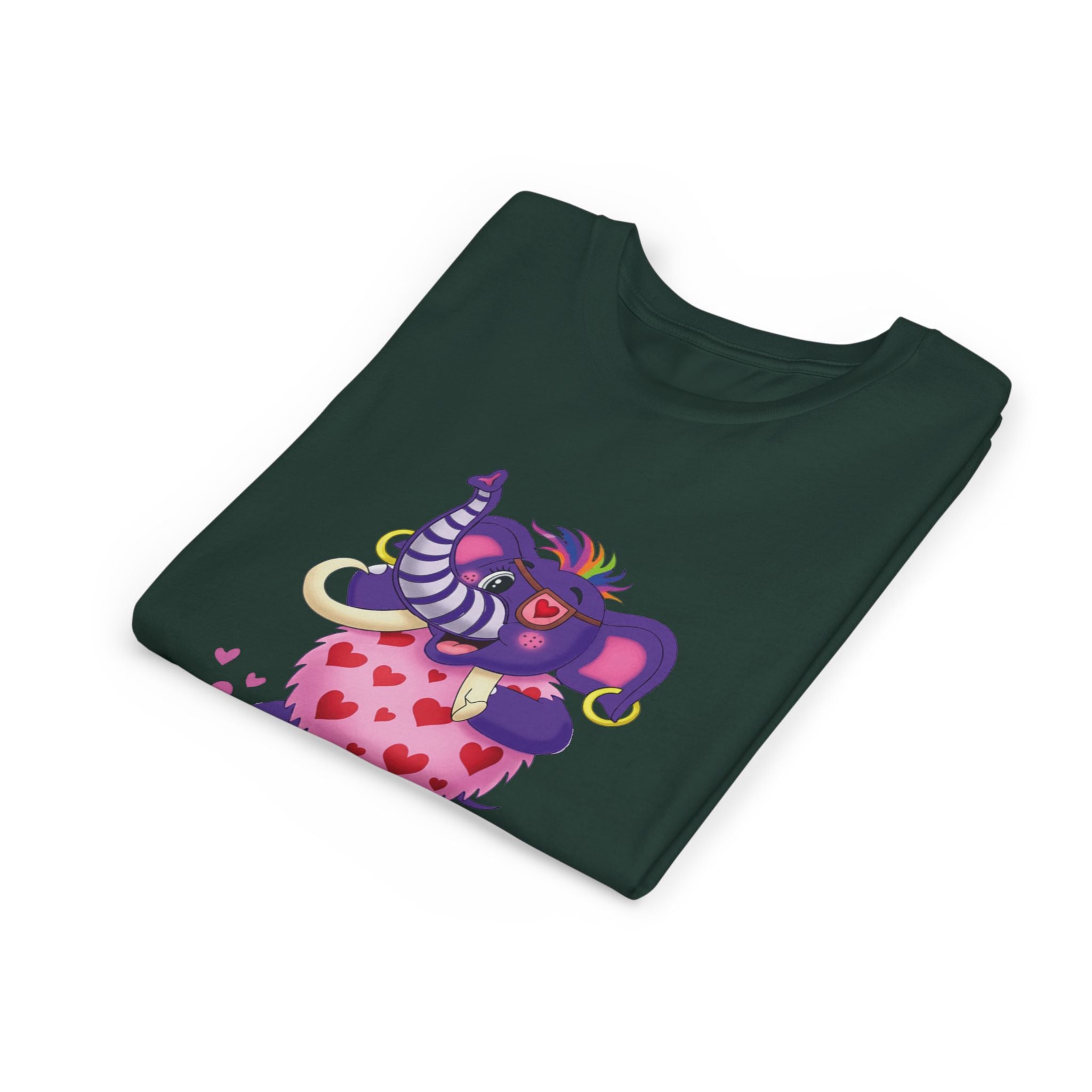 Piklez™ Youth Short Sleeve Tee – "Full of Love!" Graphic Shirt | Smile Universe Collection