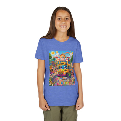 Lani™ Youth Short Sleeve Tee – "Where Being Different is CELEBRATED!" Graphic Shirt