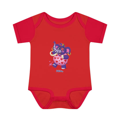 Piklez™ Infant Baby Rib Bodysuit – "Full of Love!" Graphic | Smile Universe Collection