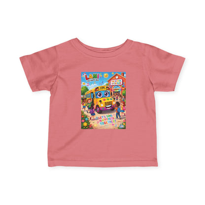 Lani™ Infant Fine Jersey Tee – "Let's Sing Happiness Together!" Graphic