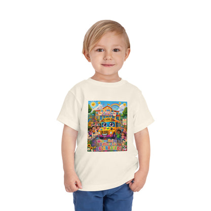 Lani™ Toddler Short Sleeve Tee – "Where Being Different is CELEBRATED!" Graphic Shirt