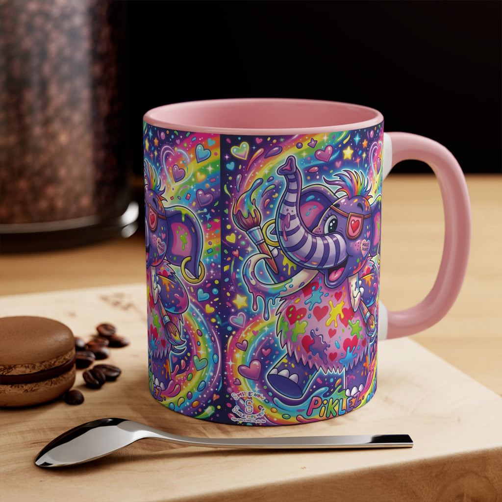 Piklez™ Accent Mug – "Magic Paint!" Graphic | Smile Universe Collection