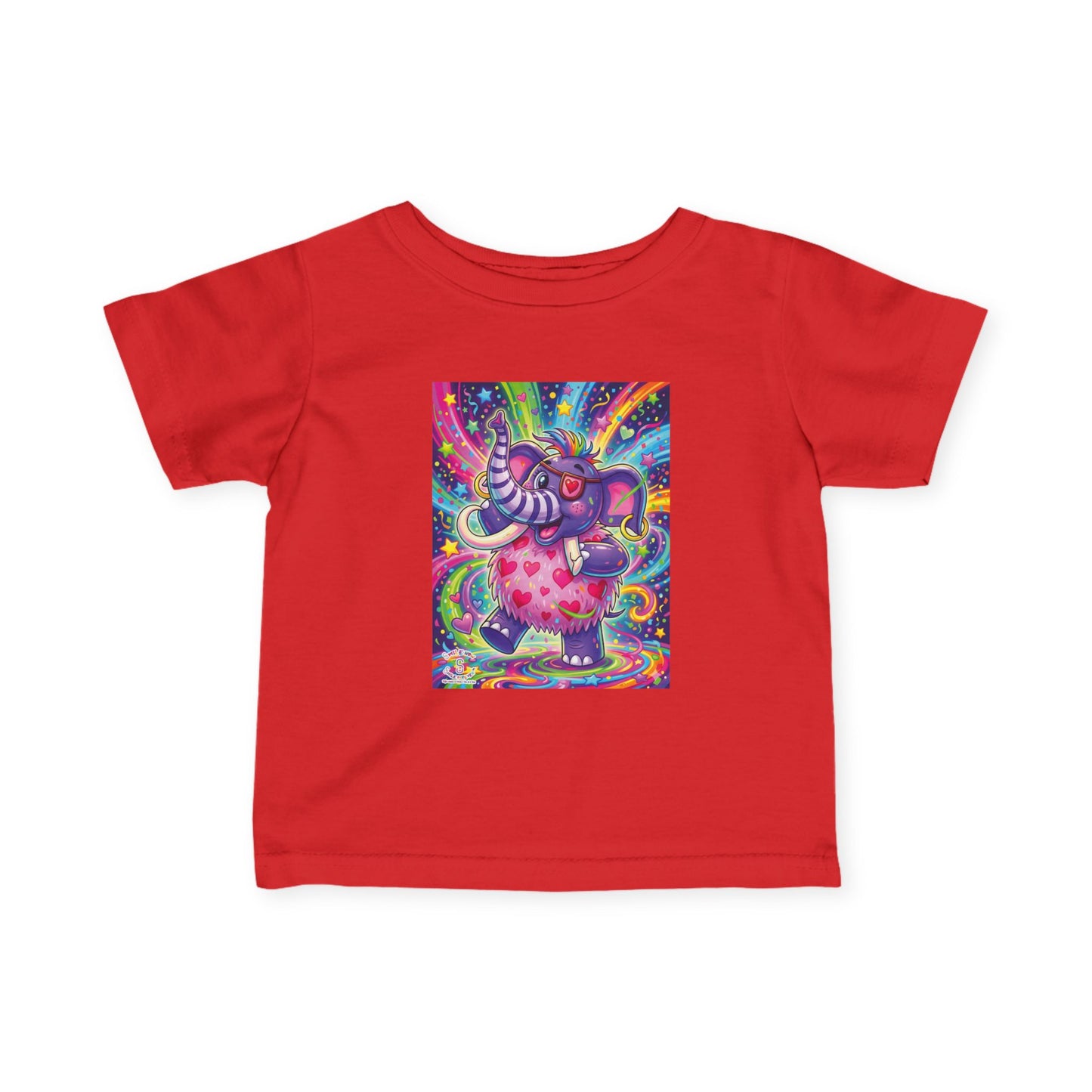 Piklez™ Infant Fine Jersey Tee – "Born to Celebrate!" Graphic Shirt | Smile Universe Collection
