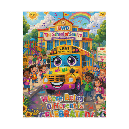Lani™ Puzzle (110, 252, 520 & 1014-piece) – "Where Being Different is CELEBRATED!" Graphic