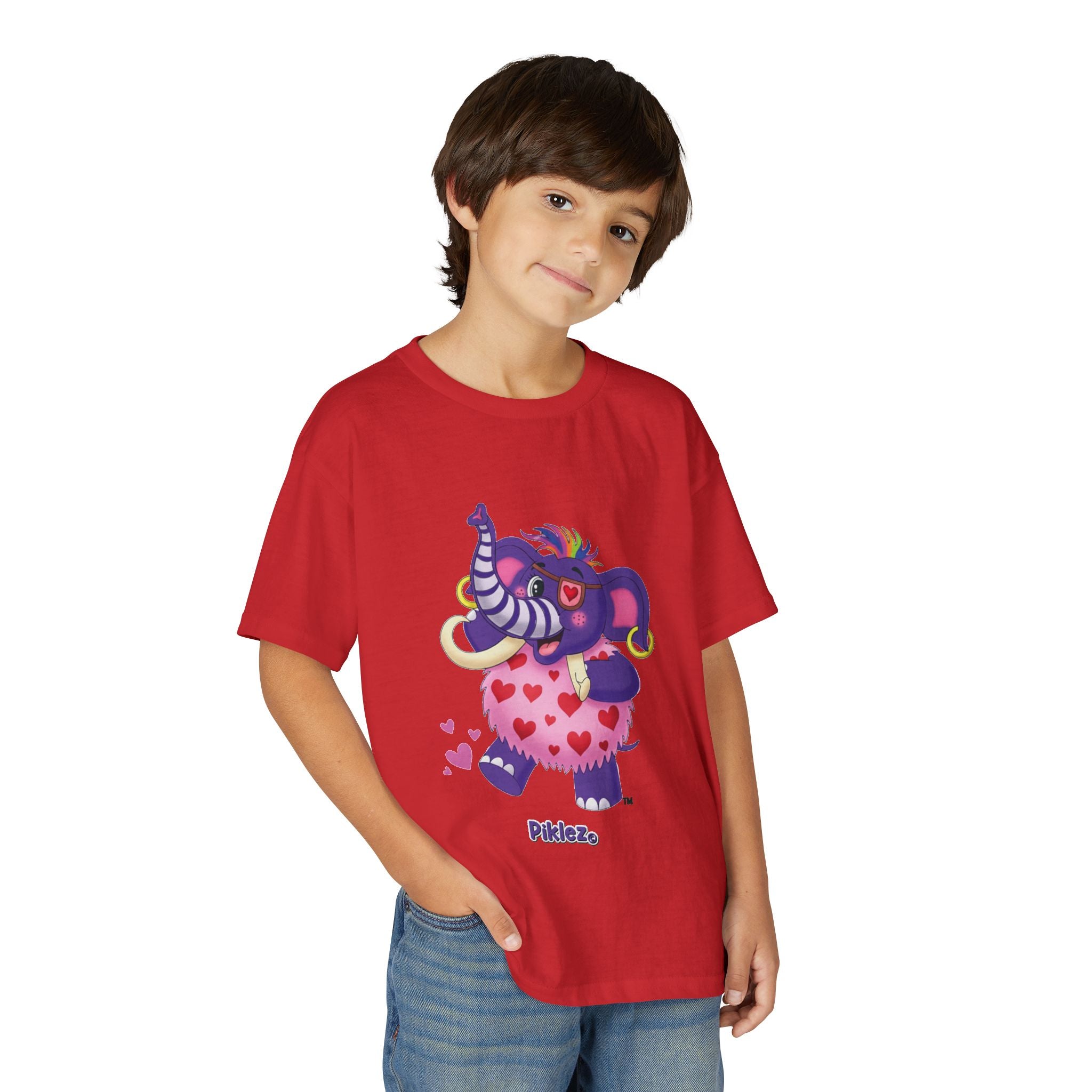 Piklez™ Youth DryBlend® T-Shirt – "Full of Love!" Graphic Shirt | Smile Universe Collection