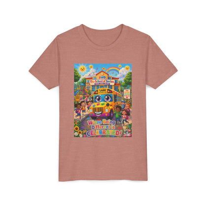 Lani™ Youth Short Sleeve Tee – "Where Being Different is CELEBRATED!" Graphic Shirt