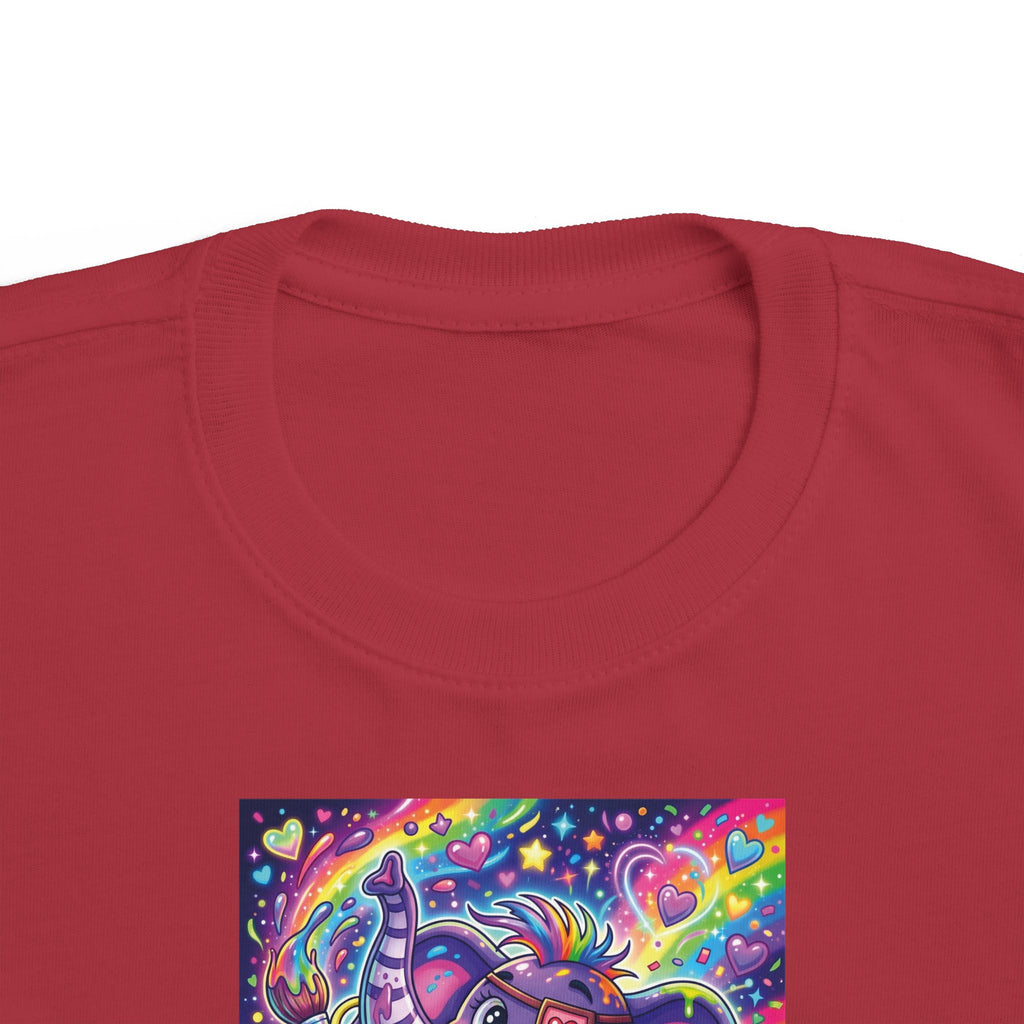 Piklez™ Kids Heavy Cotton™ Tee – "Magic Paint!" Graphic Shirt | Smile Universe Collection