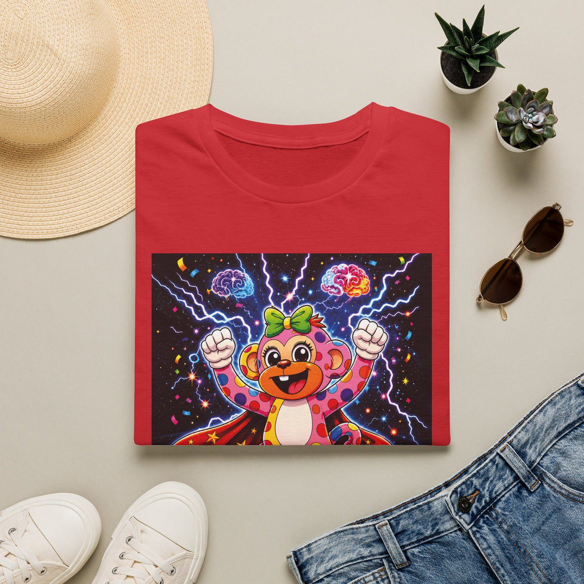 Panz™ Unisex Softstyle T-Shirt  for Adult– "My Energy is Powerful" Graphic Tee | Smile Universe Collection
