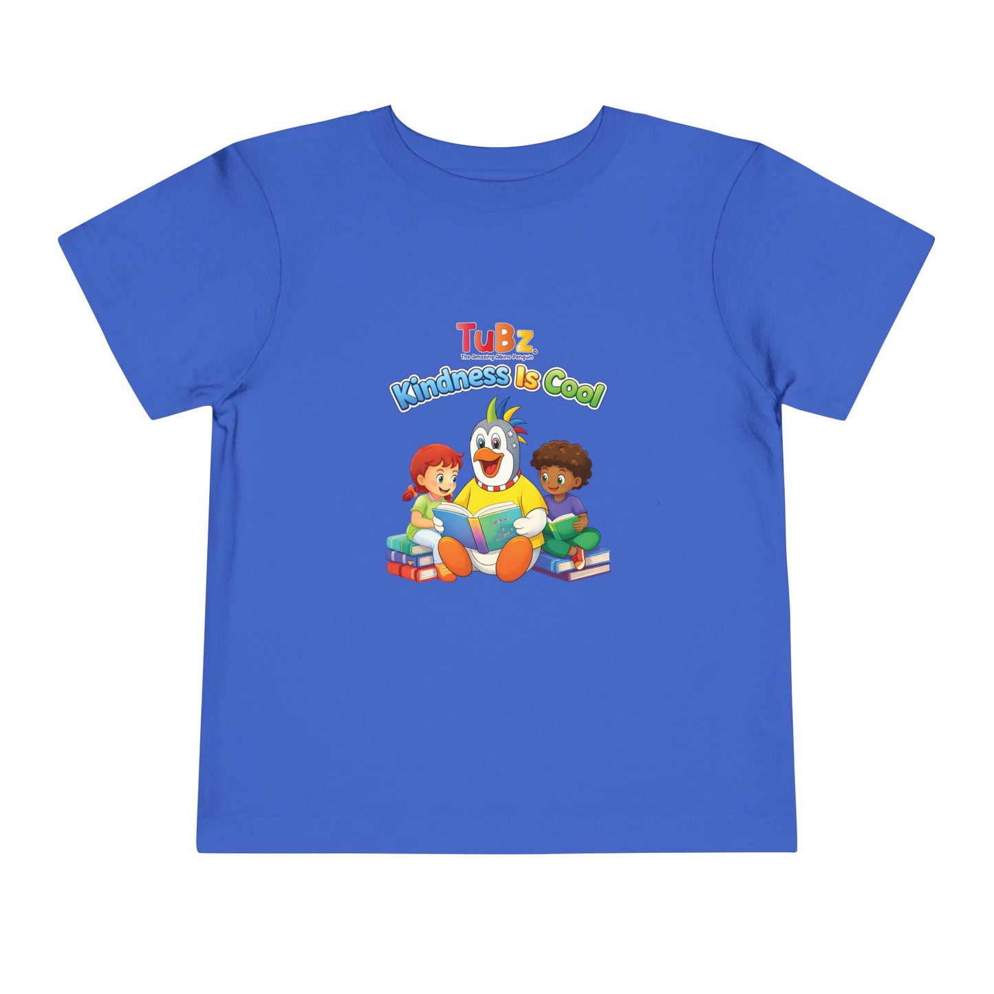 TuBz™ "Kindness Is Cool" Kids T-Shirt - Positive Message Graphic Tee | Smile Universe TuBz4Kidz