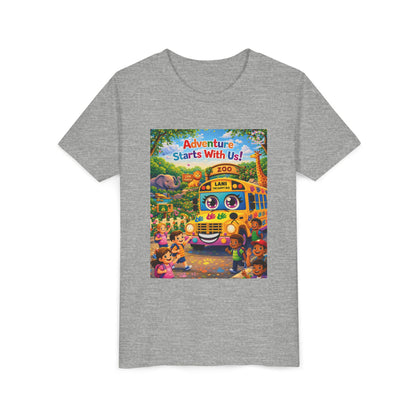 Lani™ Youth Short Sleeve Tee – "Adventure Starts With Us!" Graphic