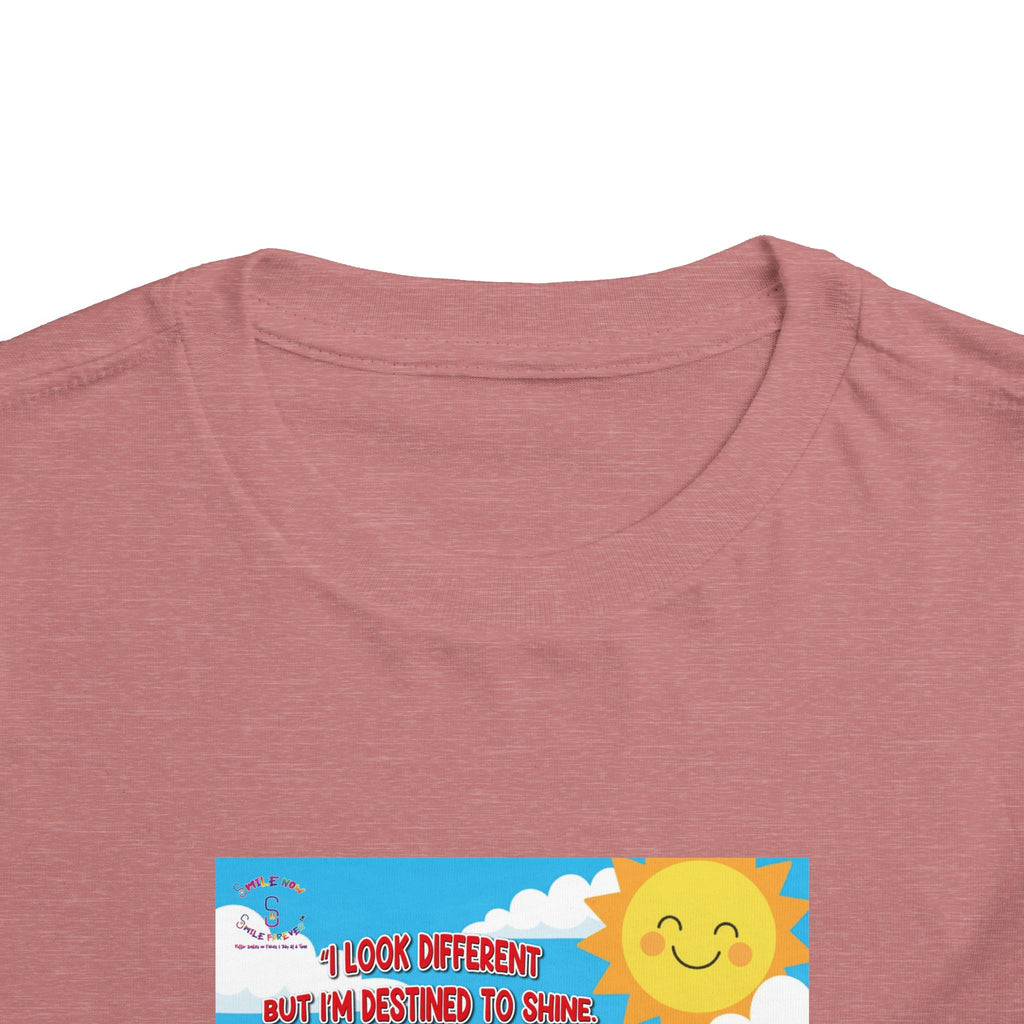 Piklez™ Toddler Tee – “Destined to Shine” Graphic Shirt | Smile Universe Collection