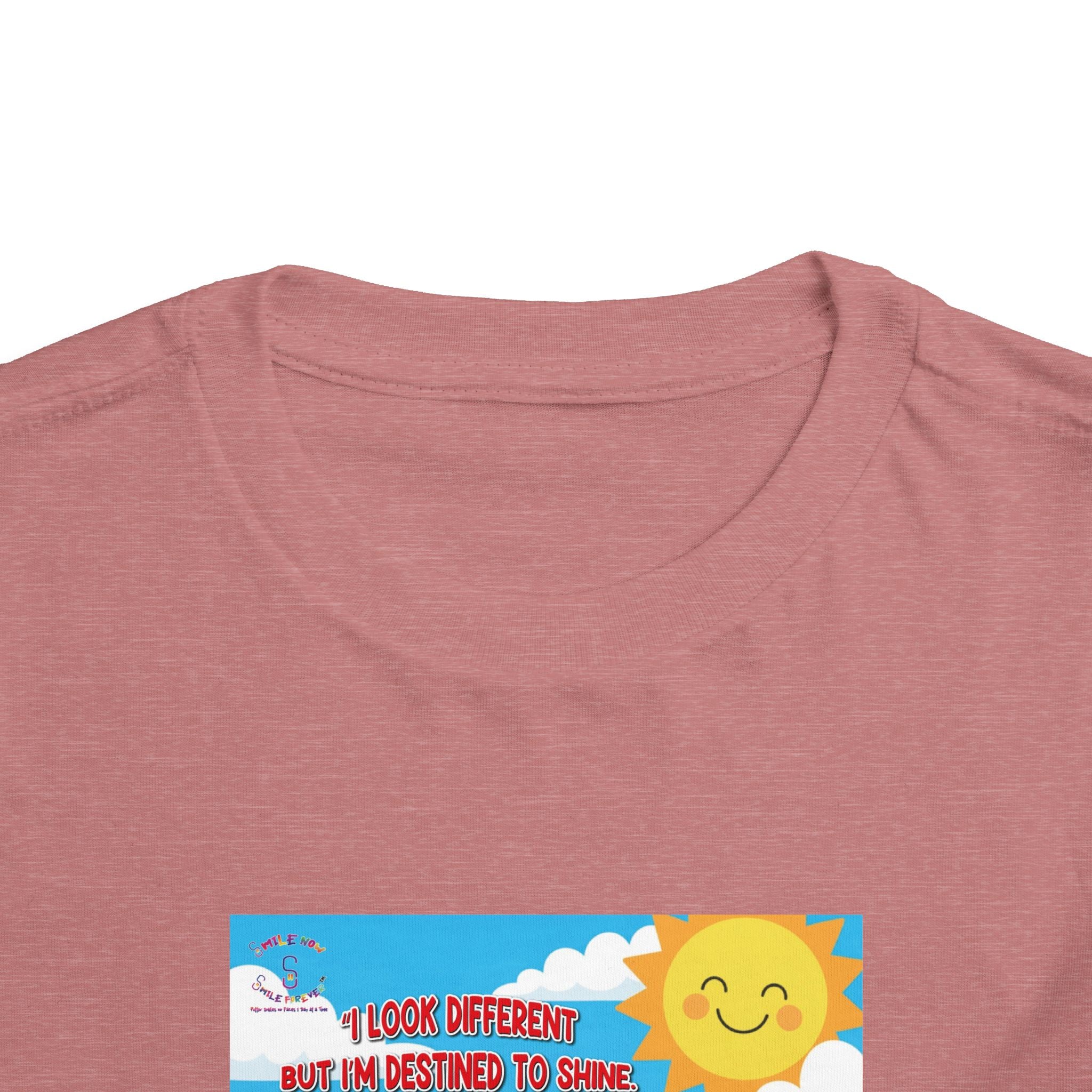 Piklez™ Toddler Tee – “Destined to Shine” Graphic Shirt | Smile Universe Collection