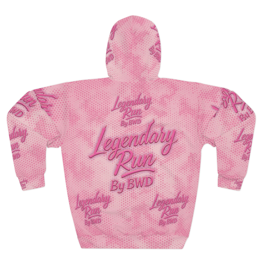 Legendary Run All-Over Print Hoodie — Pullover