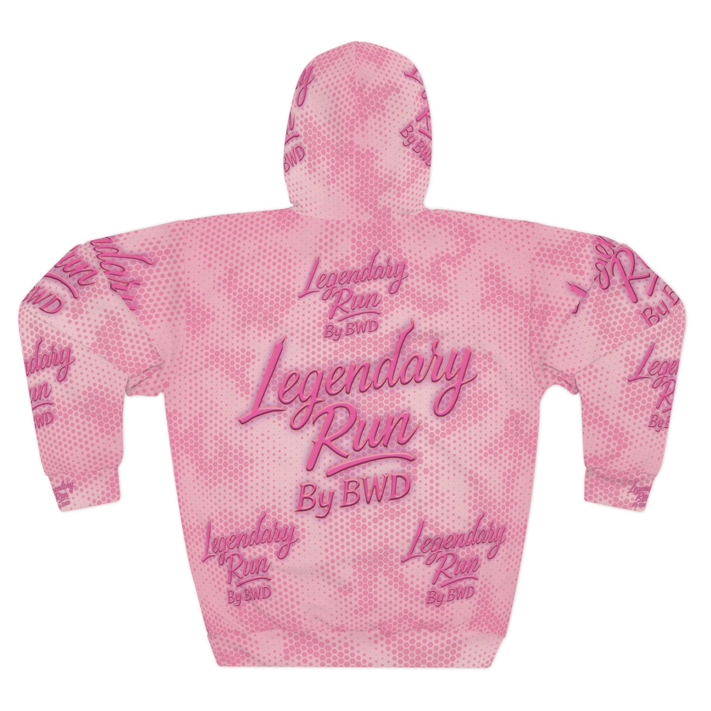 Legendary Run All-Over Print Hoodie — Pullover