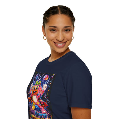 Panz™ Unisex Softstyle T-Shirt  for Adult– "My Energy is Powerful" Graphic Tee | Smile Universe Collection