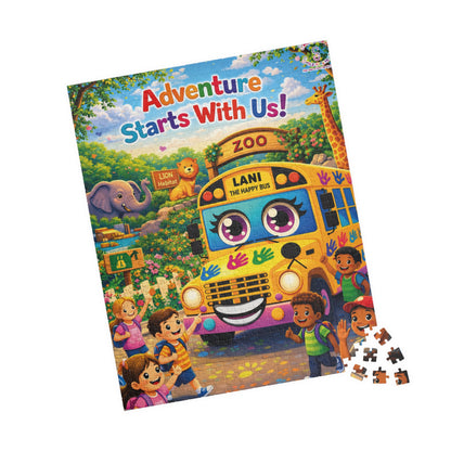 Lani™ Puzzle (110, 252, 520 & 1014-piece) – "Adventure Starts With Us!" Graphic